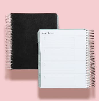 Vegan Leather LifePlanner. Click to shop now